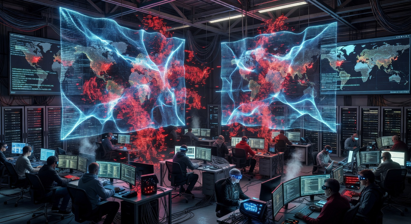 AI cybersecurity war defenders attackers May 2026